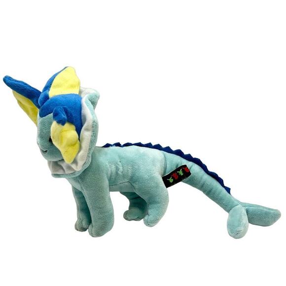 Nintendo Vaporeon 7" Plush Pokemon Center Japan Authentic Stuffed‎ Toy Doll 2012 - Picture 2 of 8